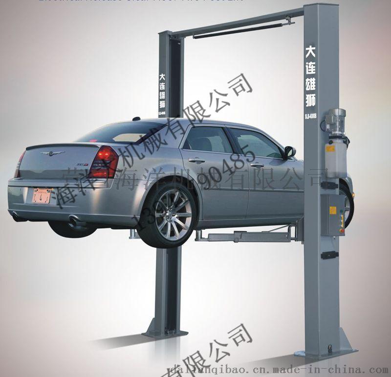 雄獅4噸電子鎖龍門舉升機 出口二節(jié)龍門汽車舉升機